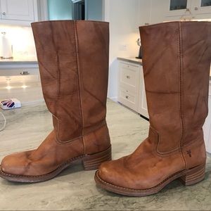 Frye Campus boot 14L - Size 10.  Color: Saddle.